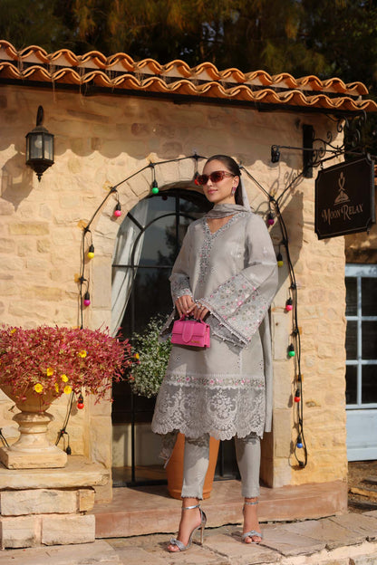 Noor by Saadia Asad | Luxe Chikankari 25 | D1-B - House Of Anaya