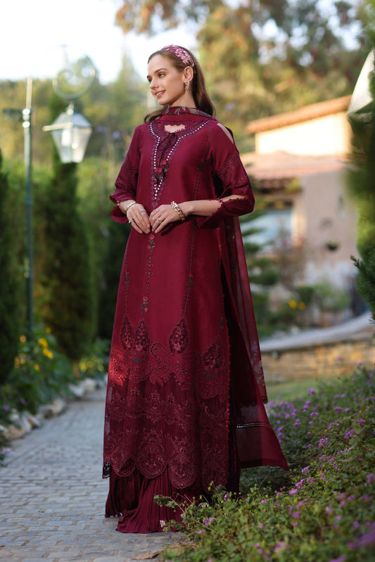 Noor by Saadia Asad | Luxe Chikankari 25 | D6-A - House Of Anaya