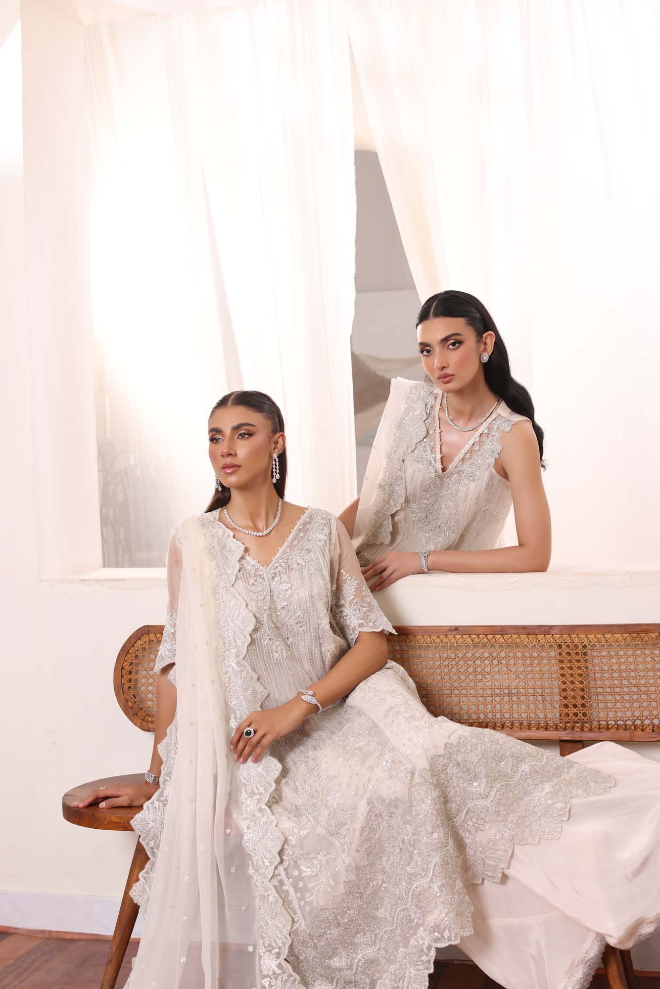Noor by Saadia Asad | Noor Chiffon De Luxe | D5 - House Of Anaya