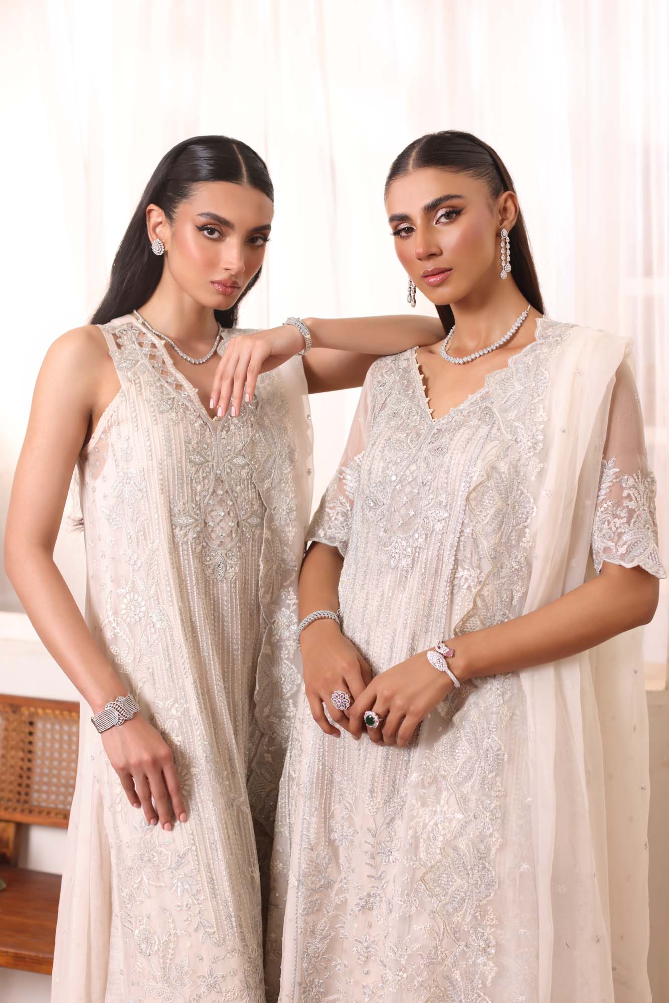 Noor by Saadia Asad | Noor Chiffon De Luxe | D5 - House Of Anaya