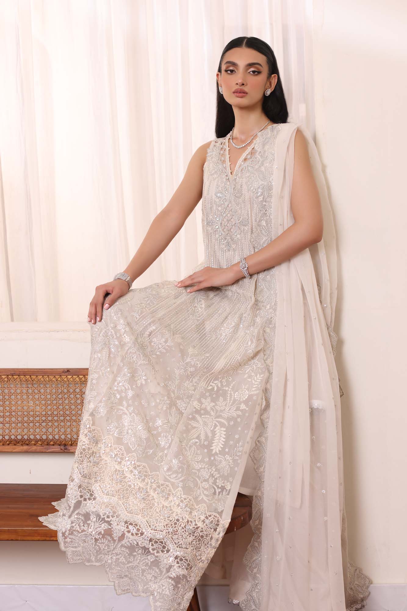 Noor by Saadia Asad | Noor Chiffon De Luxe | D5 - House Of Anaya