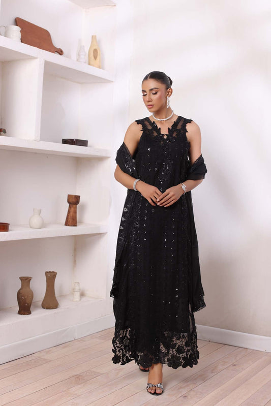 Noor by Saadia Asad | Noor Chiffon De Luxe | D4 - House Of Anaya