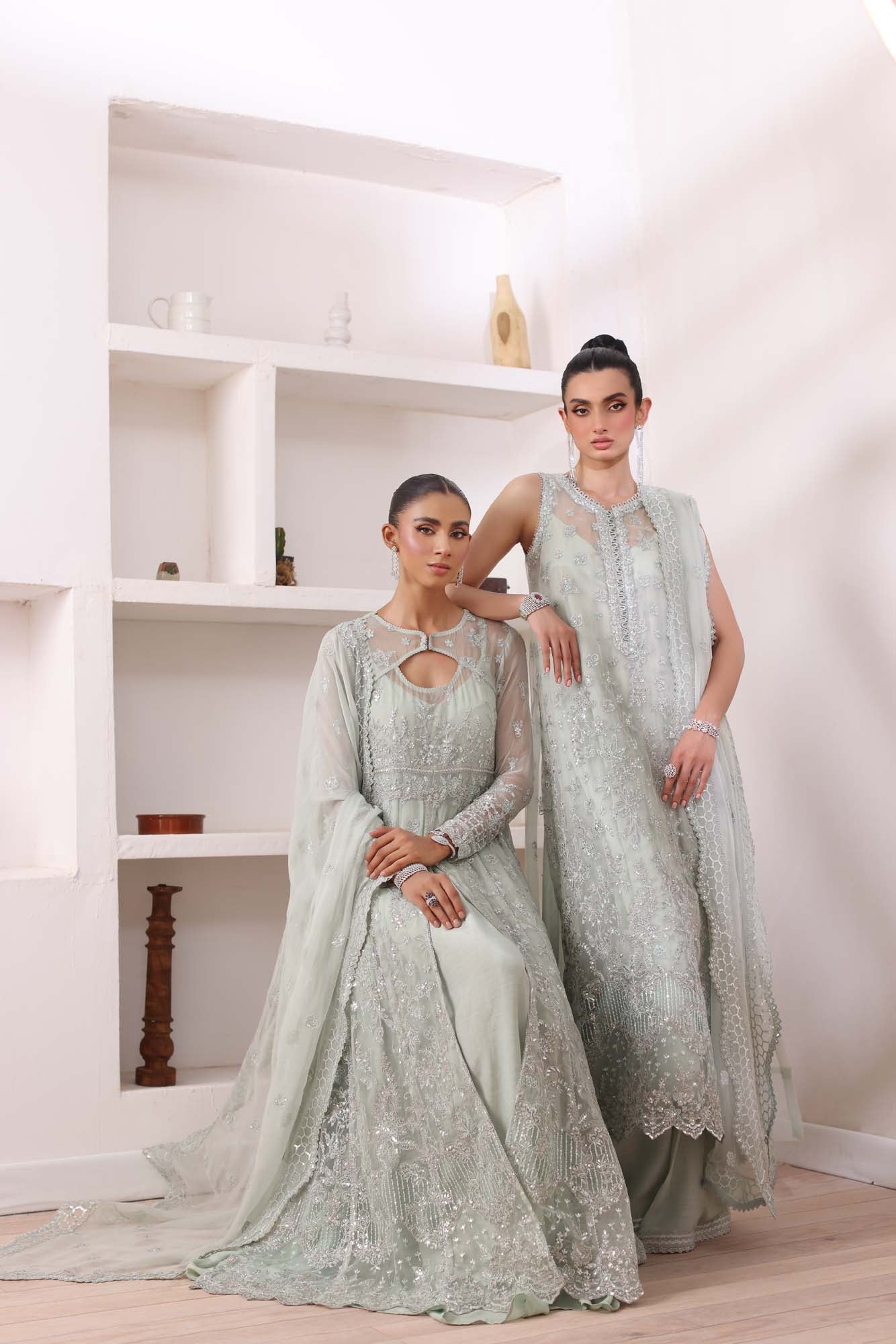 Noor by Saadia Asad | Noor Chiffon De Luxe | D8 - House Of Anaya