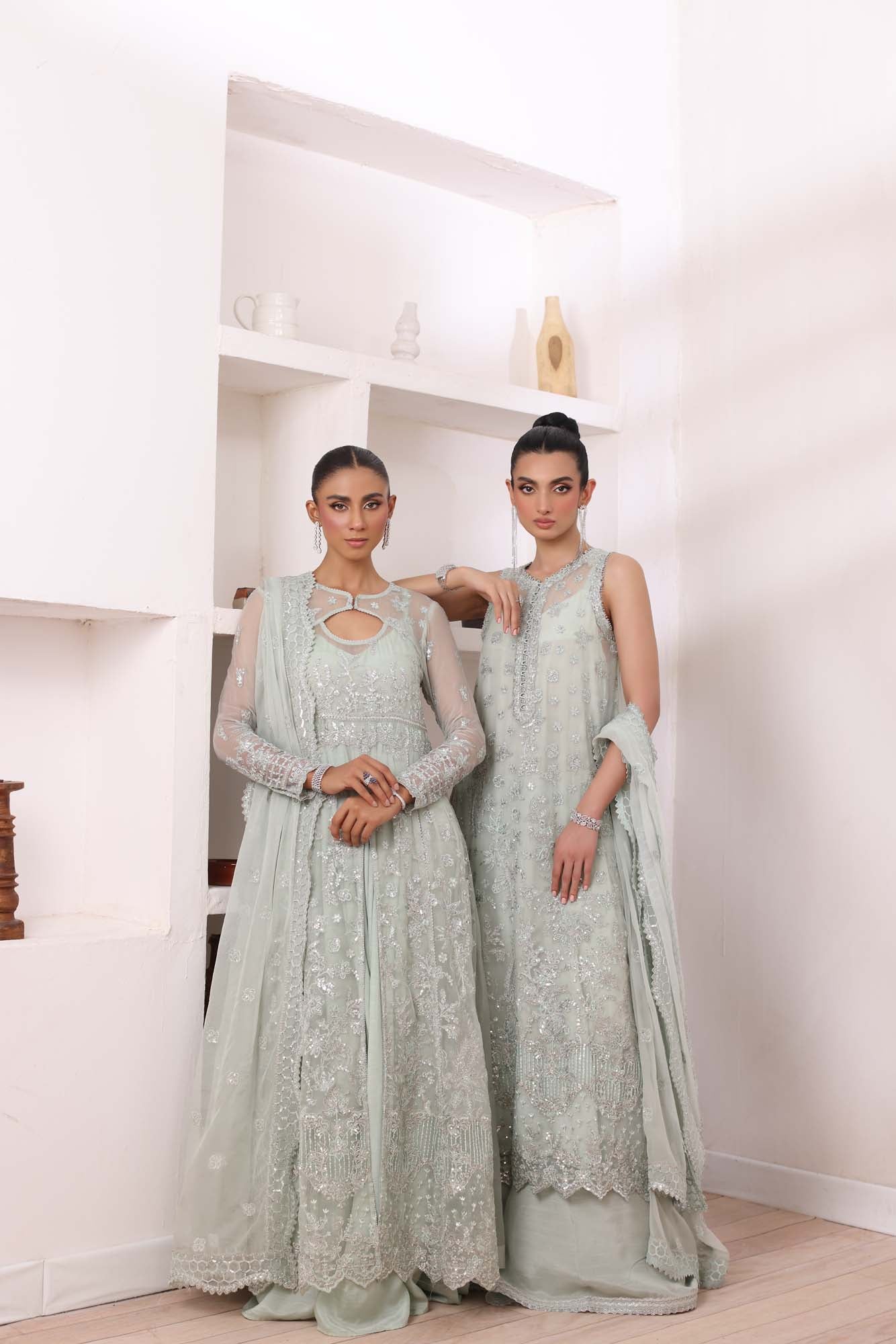 Noor by Saadia Asad | Noor Chiffon De Luxe | D8 - House Of Anaya