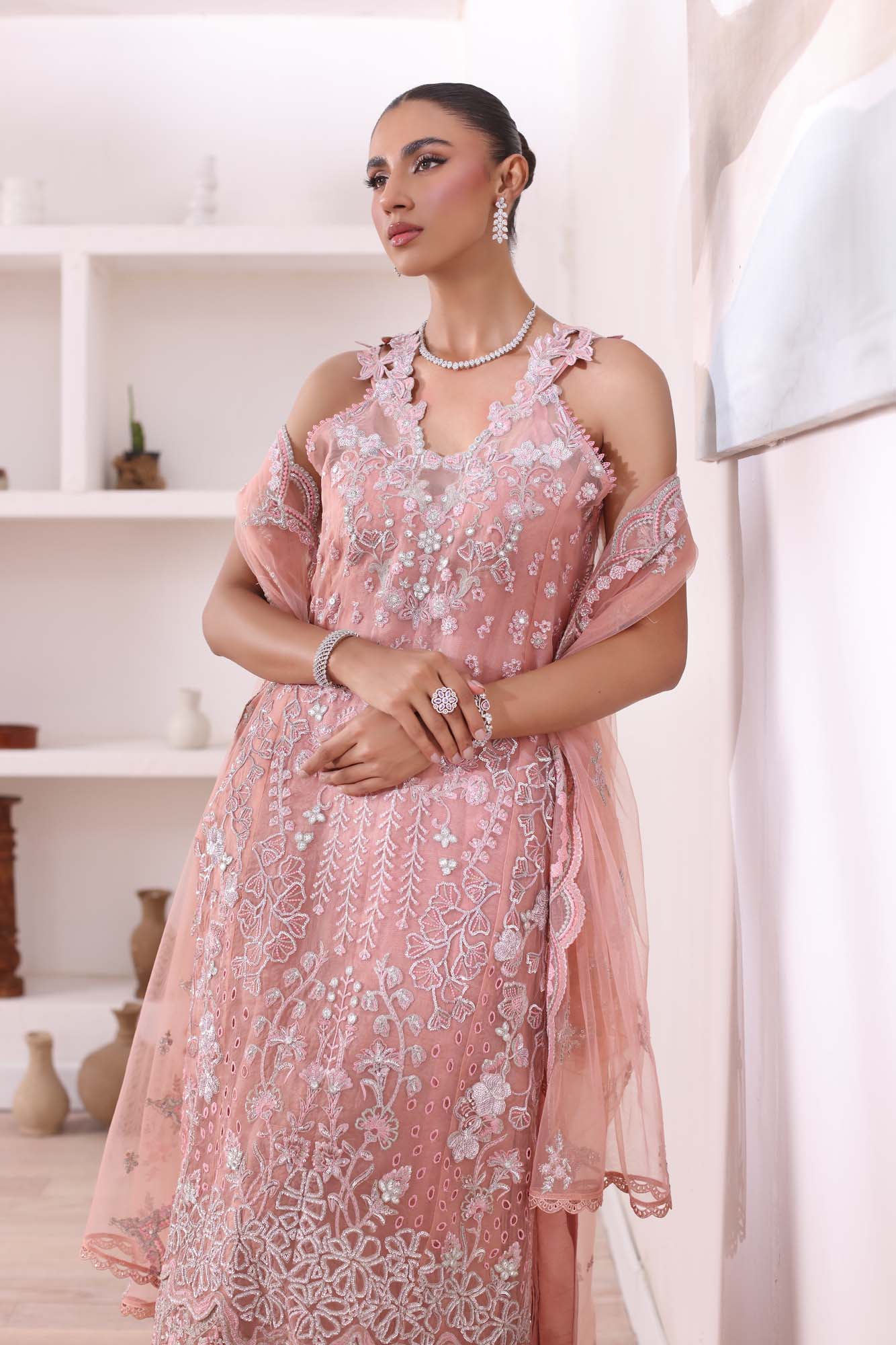 Noor by Saadia Asad | Noor Chiffon De Luxe | D6 - House Of Anaya