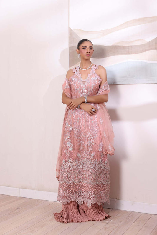 Noor by Saadia Asad | Noor Chiffon De Luxe | D6 - House Of Anaya