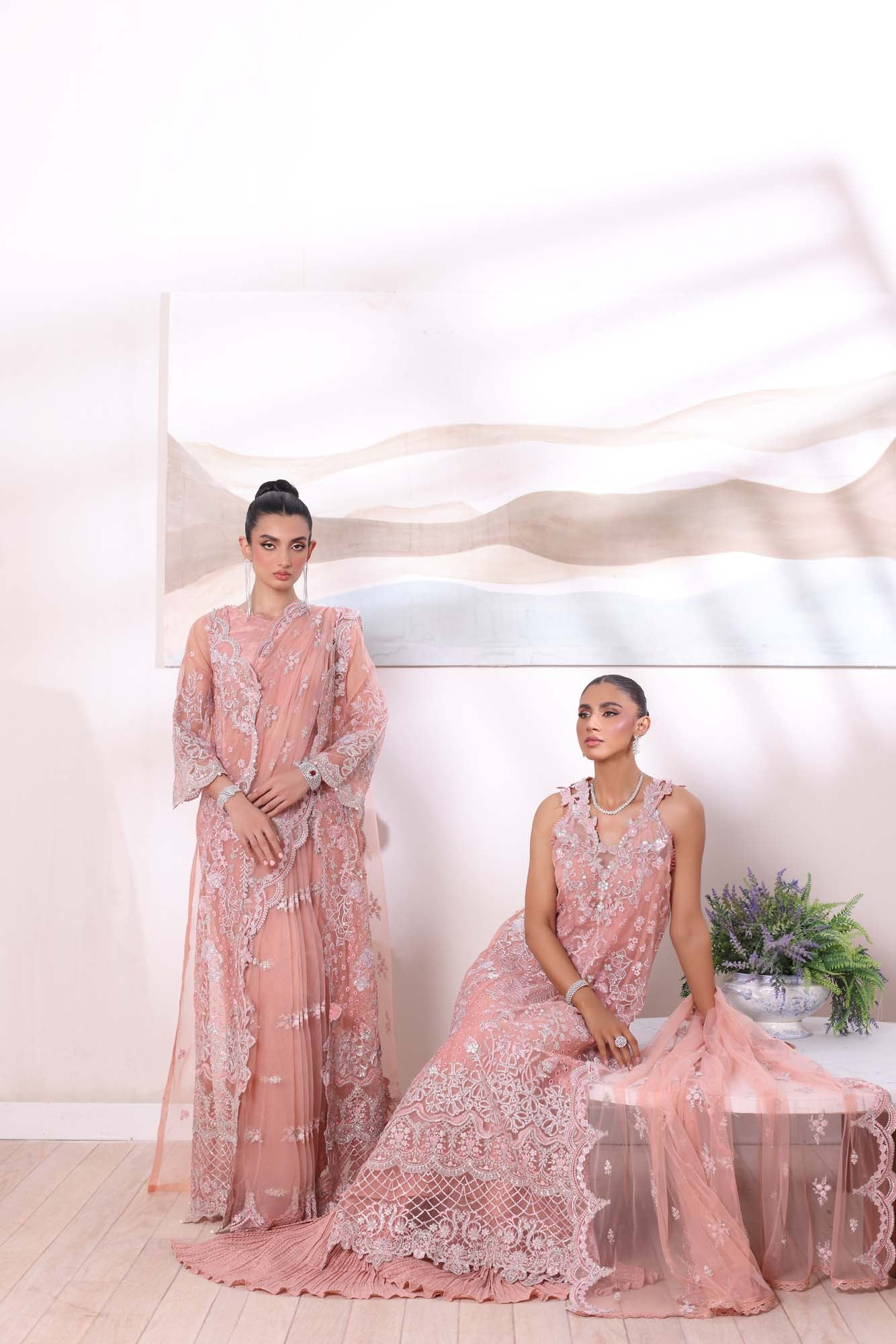 Noor by Saadia Asad | Noor Chiffon De Luxe | D6 - House Of Anaya
