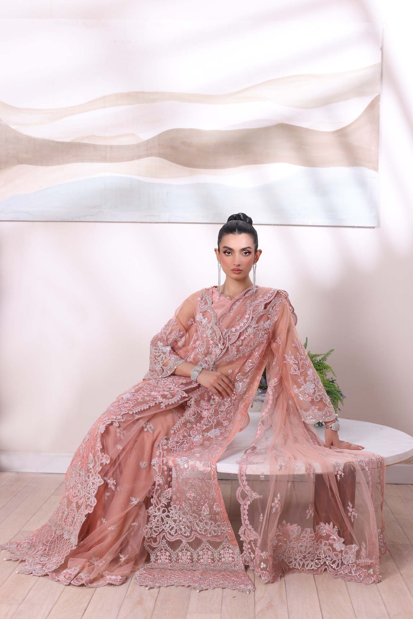Noor by Saadia Asad | Noor Chiffon De Luxe | D6 - House Of Anaya