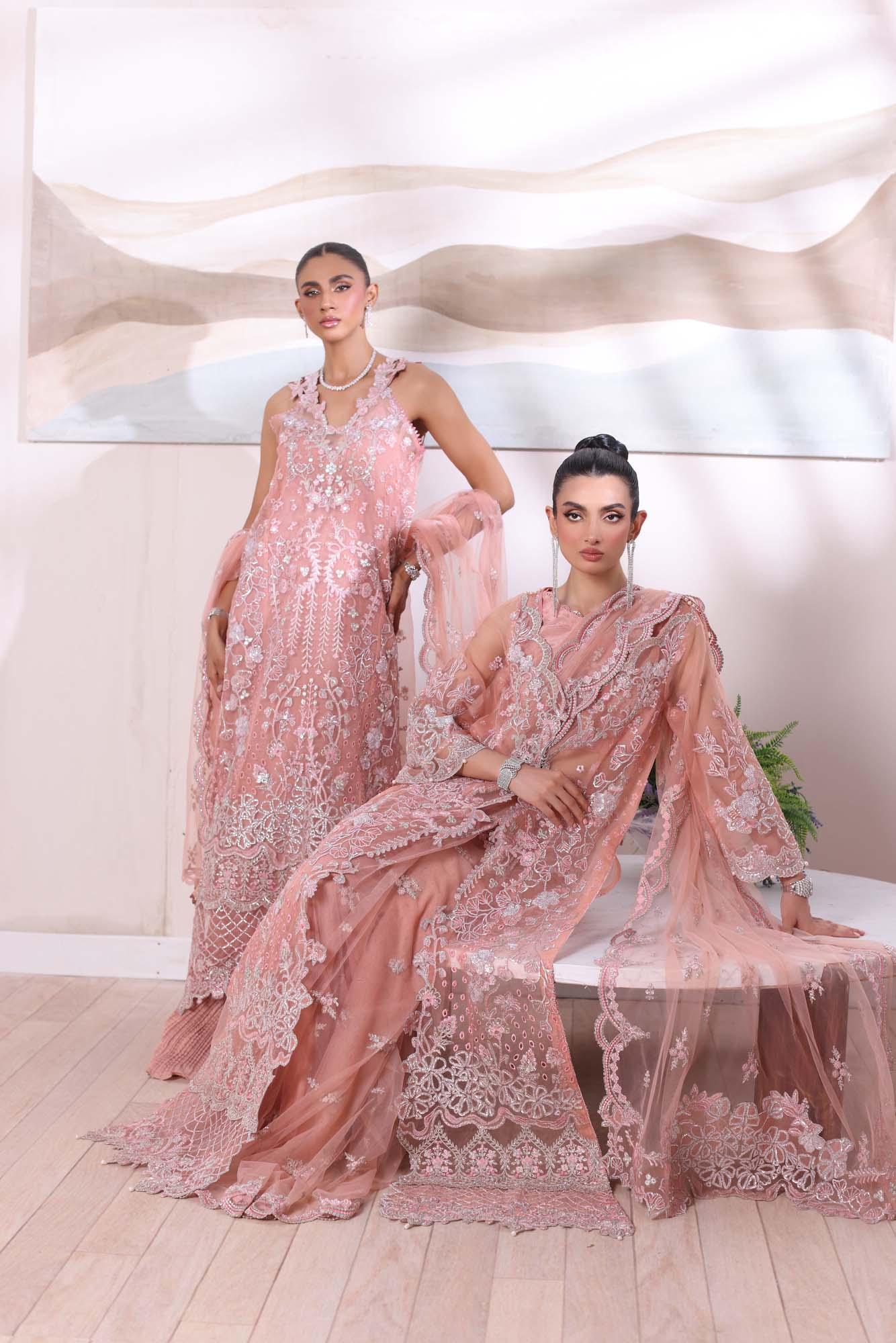 Noor by Saadia Asad | Noor Chiffon De Luxe | D6 - House Of Anaya