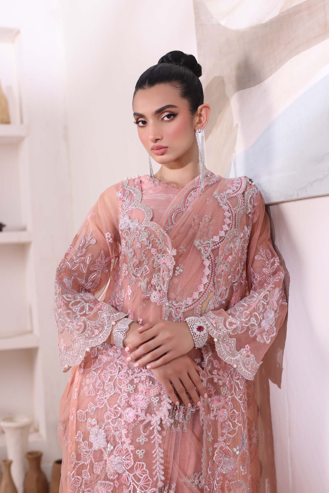 Noor by Saadia Asad | Noor Chiffon De Luxe | D6 - House Of Anaya