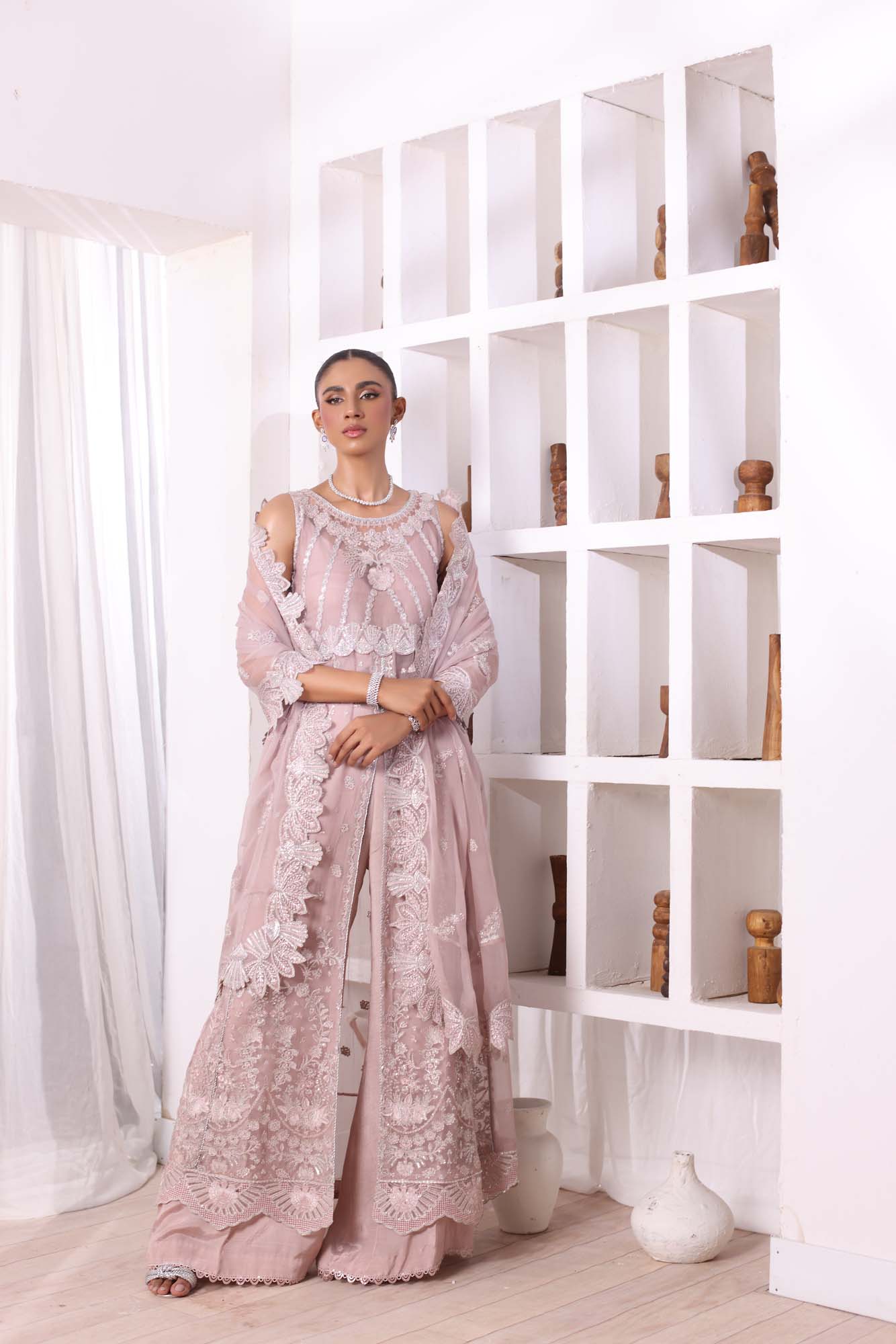 Noor by Saadia Asad | Noor Chiffon De Luxe | D3 - House Of Anaya