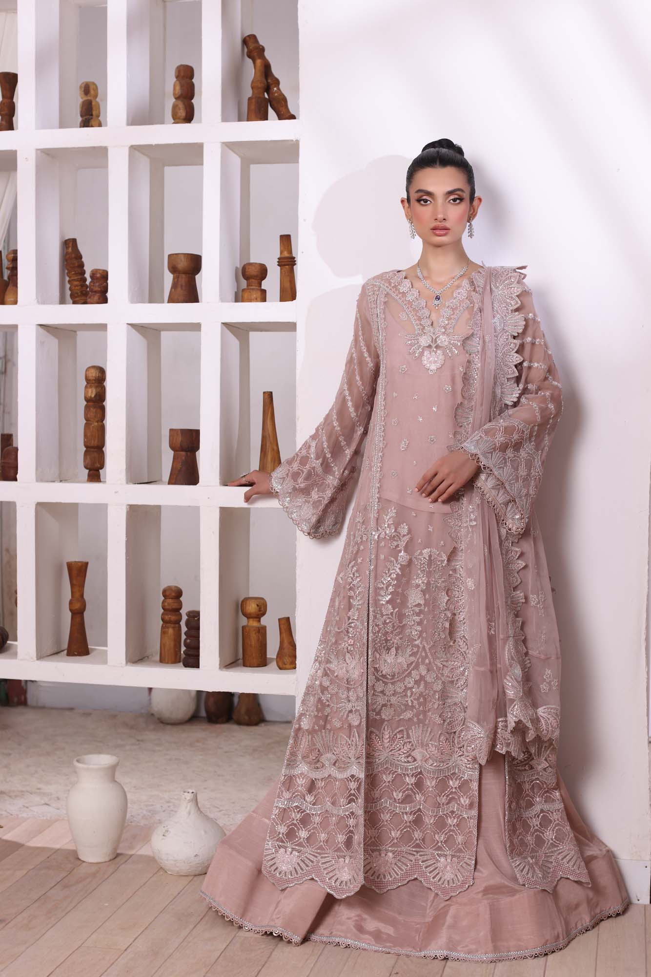 Noor by Saadia Asad | Noor Chiffon De Luxe | D3 - House Of Anaya