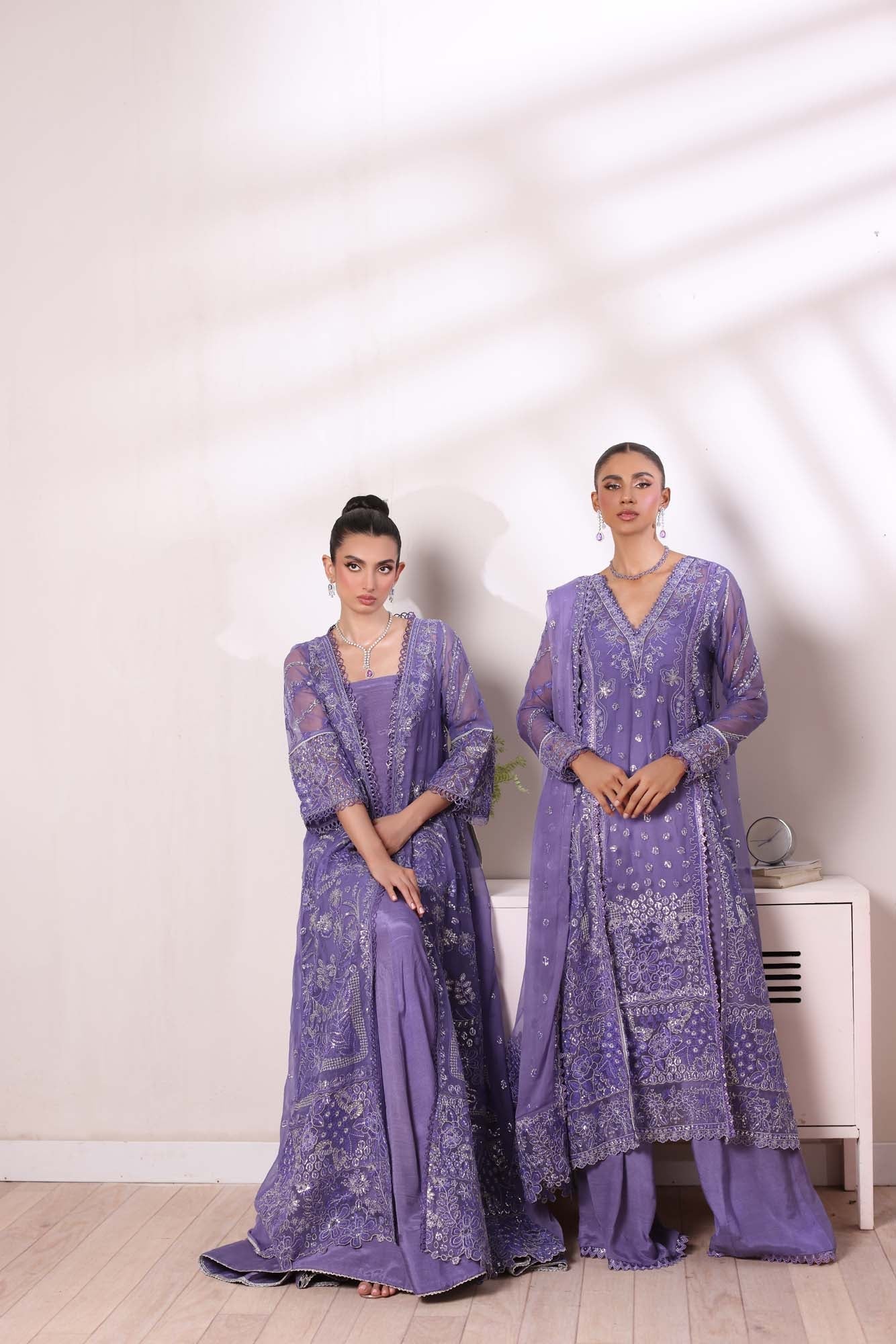 Noor by Saadia Asad | Noor Chiffon De Luxe | D2 - House Of Anaya