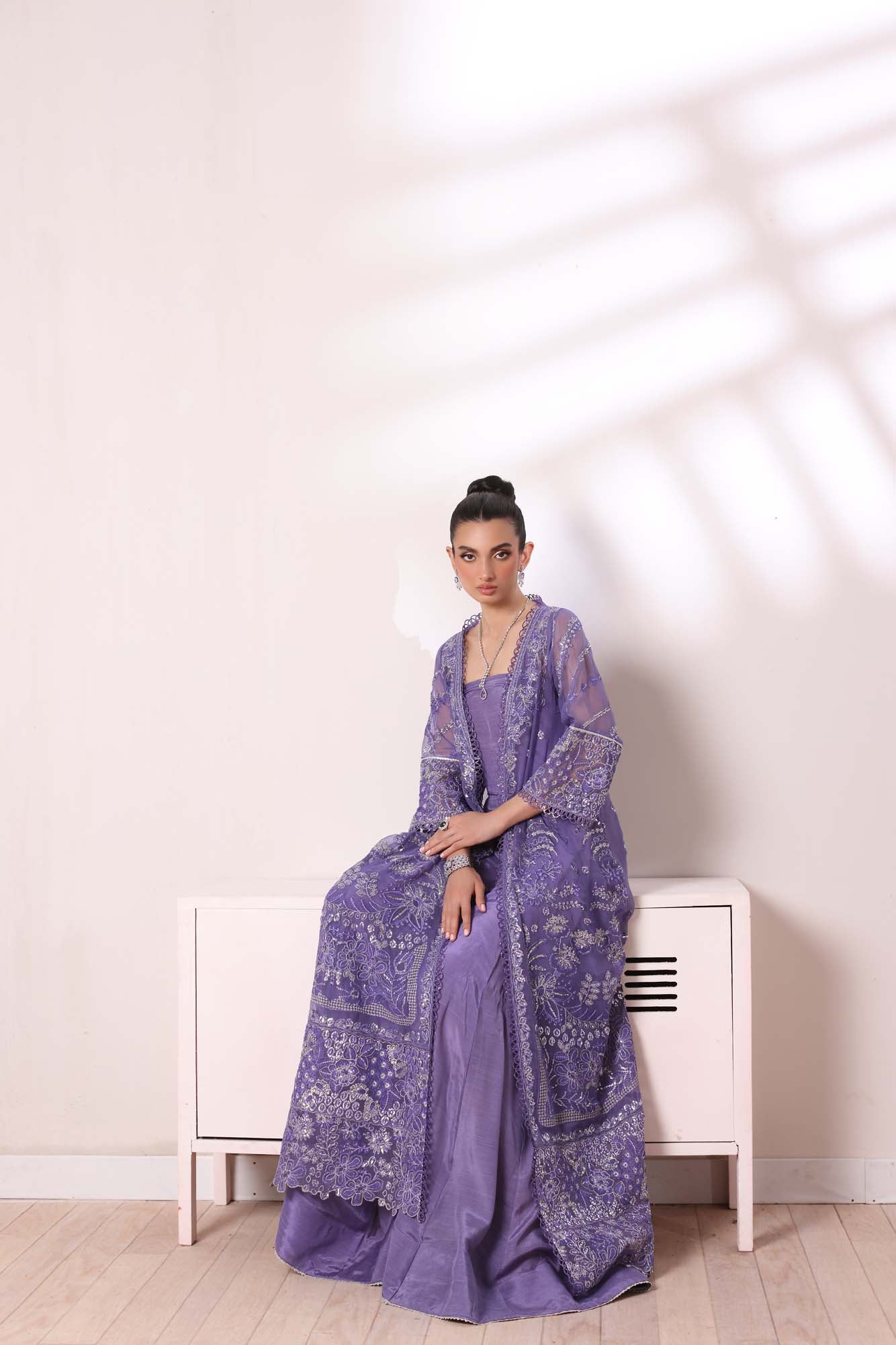 Noor by Saadia Asad | Noor Chiffon De Luxe | D2 - House Of Anaya