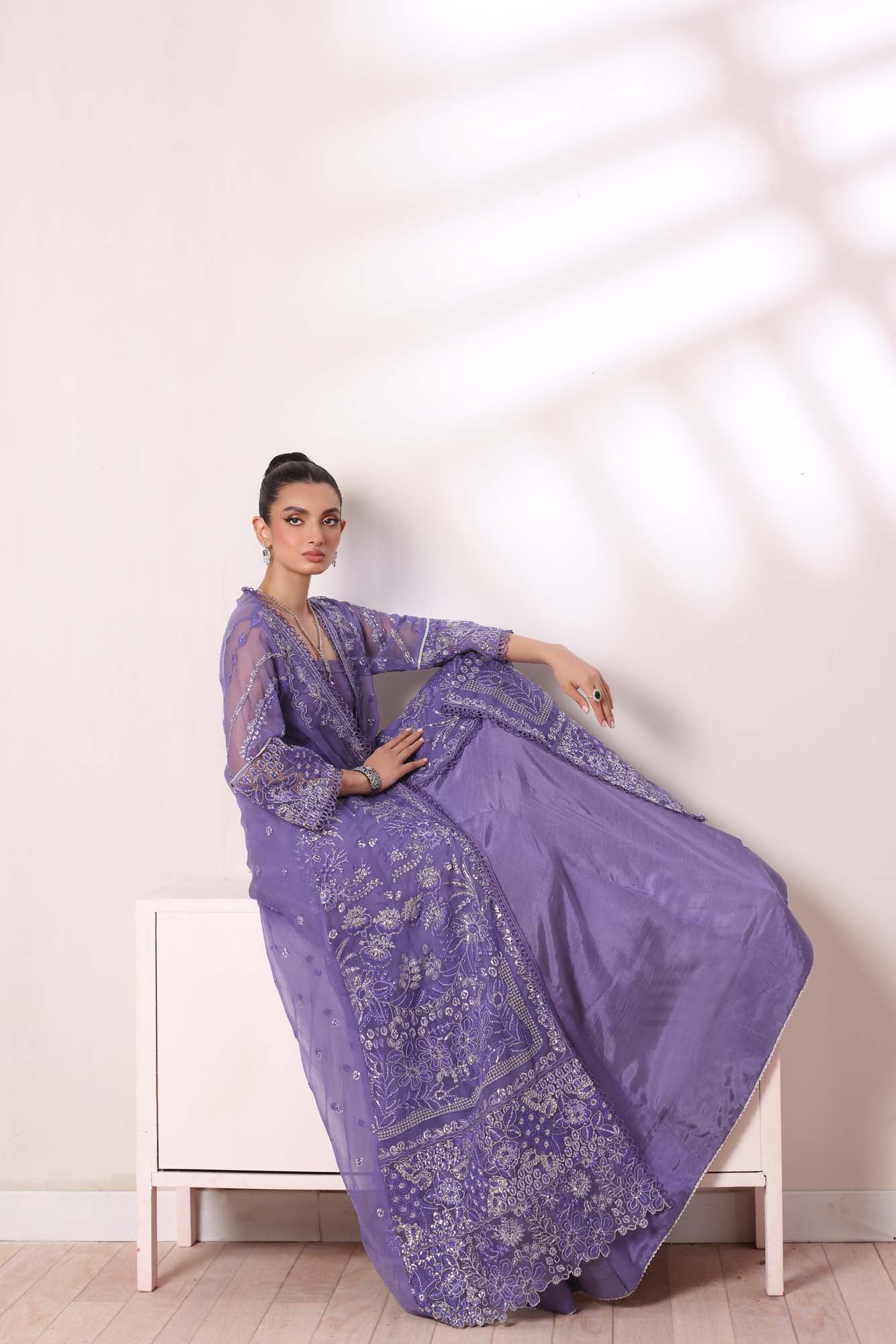 Noor by Saadia Asad | Noor Chiffon De Luxe | D2 - House Of Anaya
