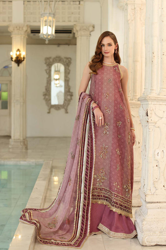 Noor by Saadia Asad | Festive 25 | D6 - Rose Pink