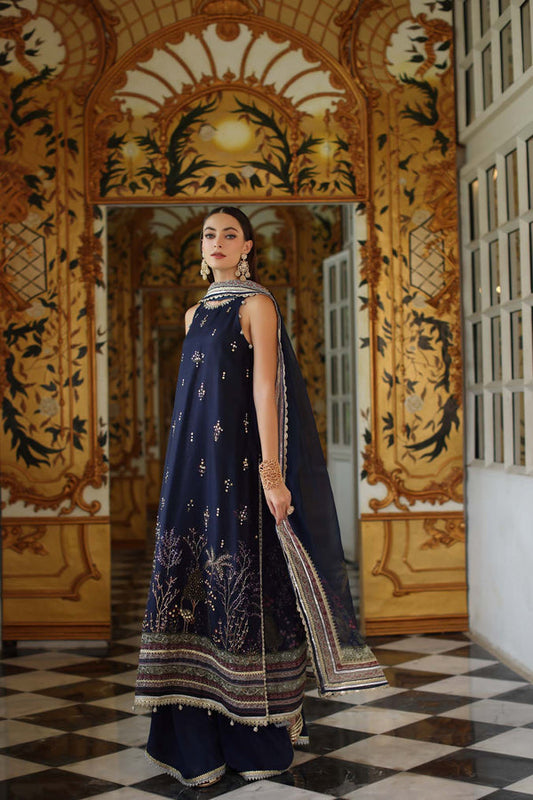 Noor by Saadia Asad | Festive 25 | D3 - Blue