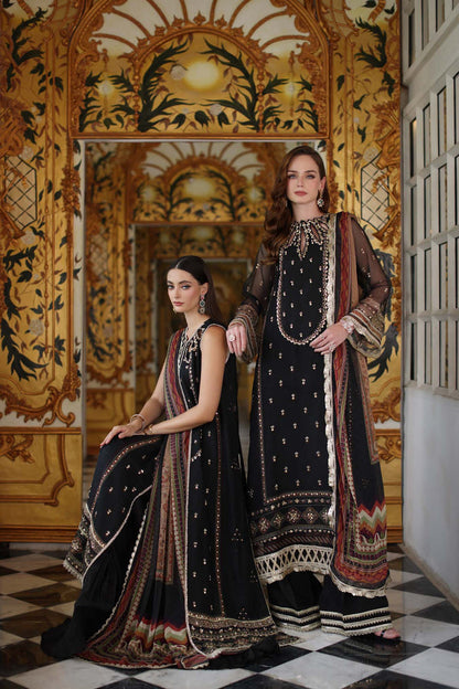 Noor by Saadia Asad | Festive 25 | D1 - Black