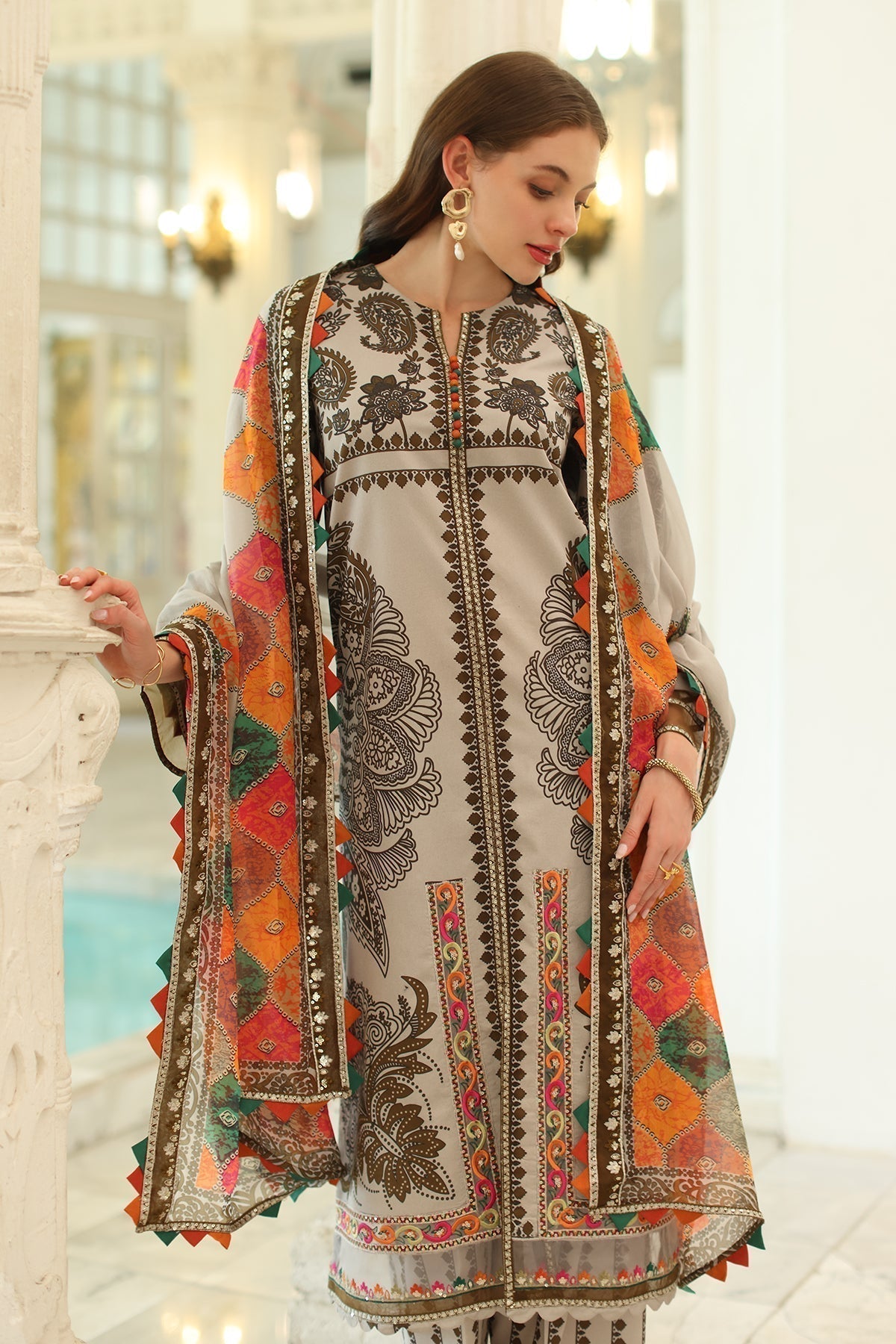 Charizma | Aniq Lawn Collection | AN5-08