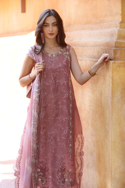 Noor by Saadia Asad | Eid Luxury Laserkari 25 | D10-B