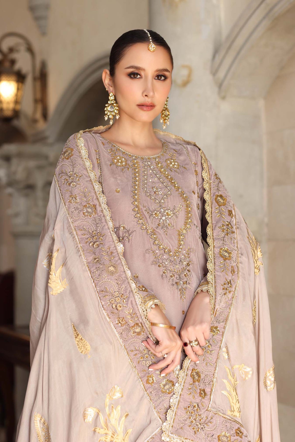 Noor by Saadia Asad | Handcrafted Velvet 25 | Khayal