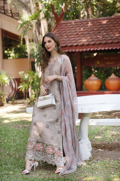 Noor by Saadia Asad | Eid Luxury Laserkari 25 | D8-B