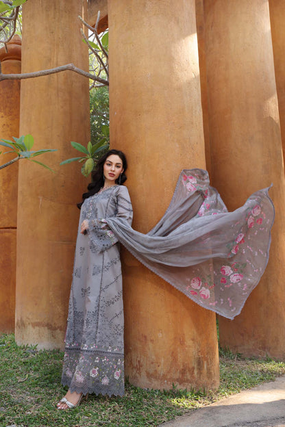 Noor by Saadia Asad | Eid Luxury Laserkari 25 | D2-B