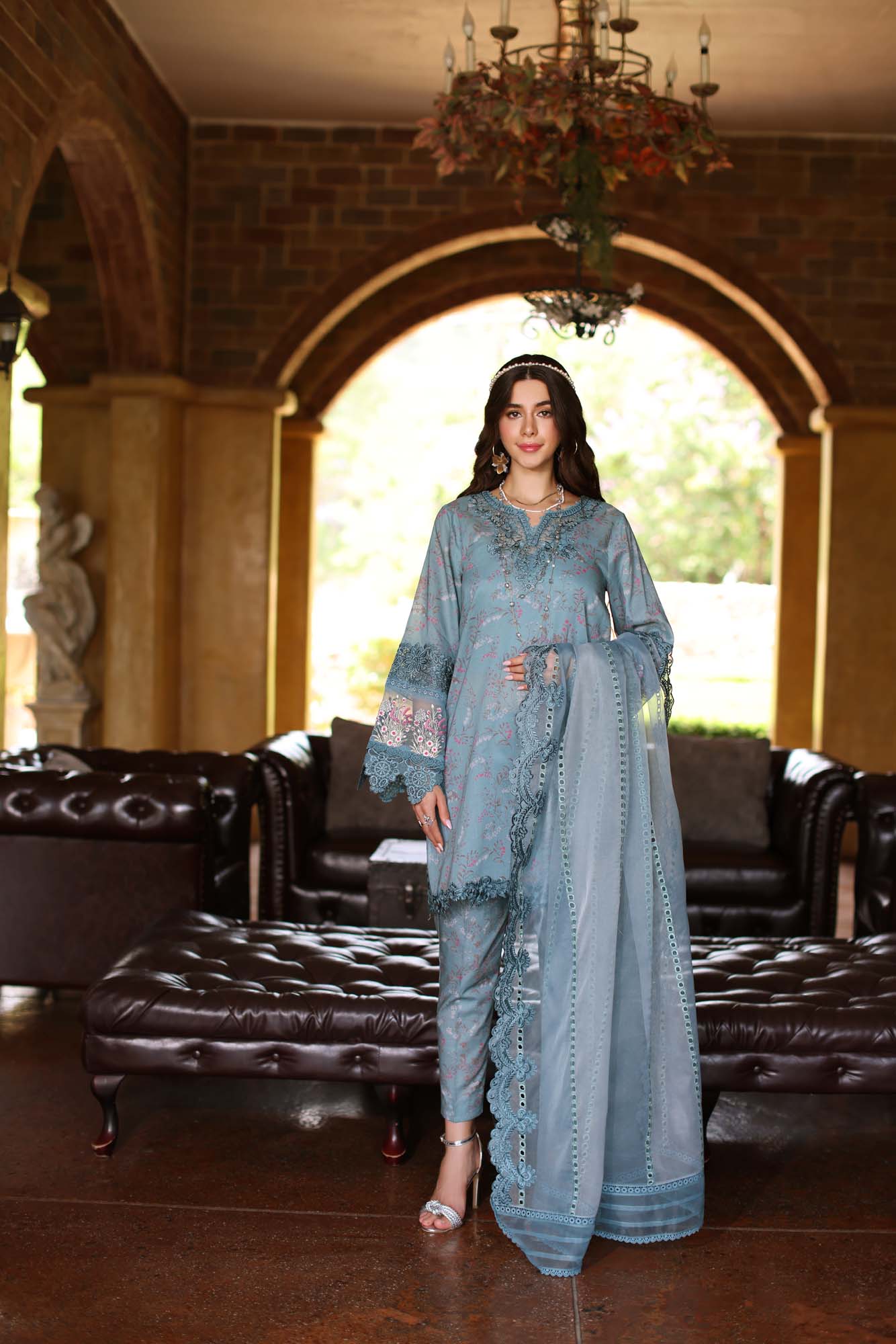 Noor by Saadia Asad | Eid Luxe Printkari 24 | D2 - House Of Anaya