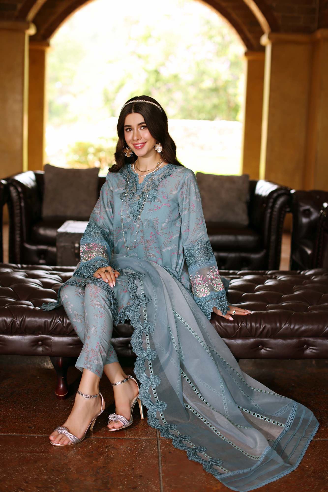 Noor by Saadia Asad | Eid Luxe Printkari 24 | D2 - House Of Anaya