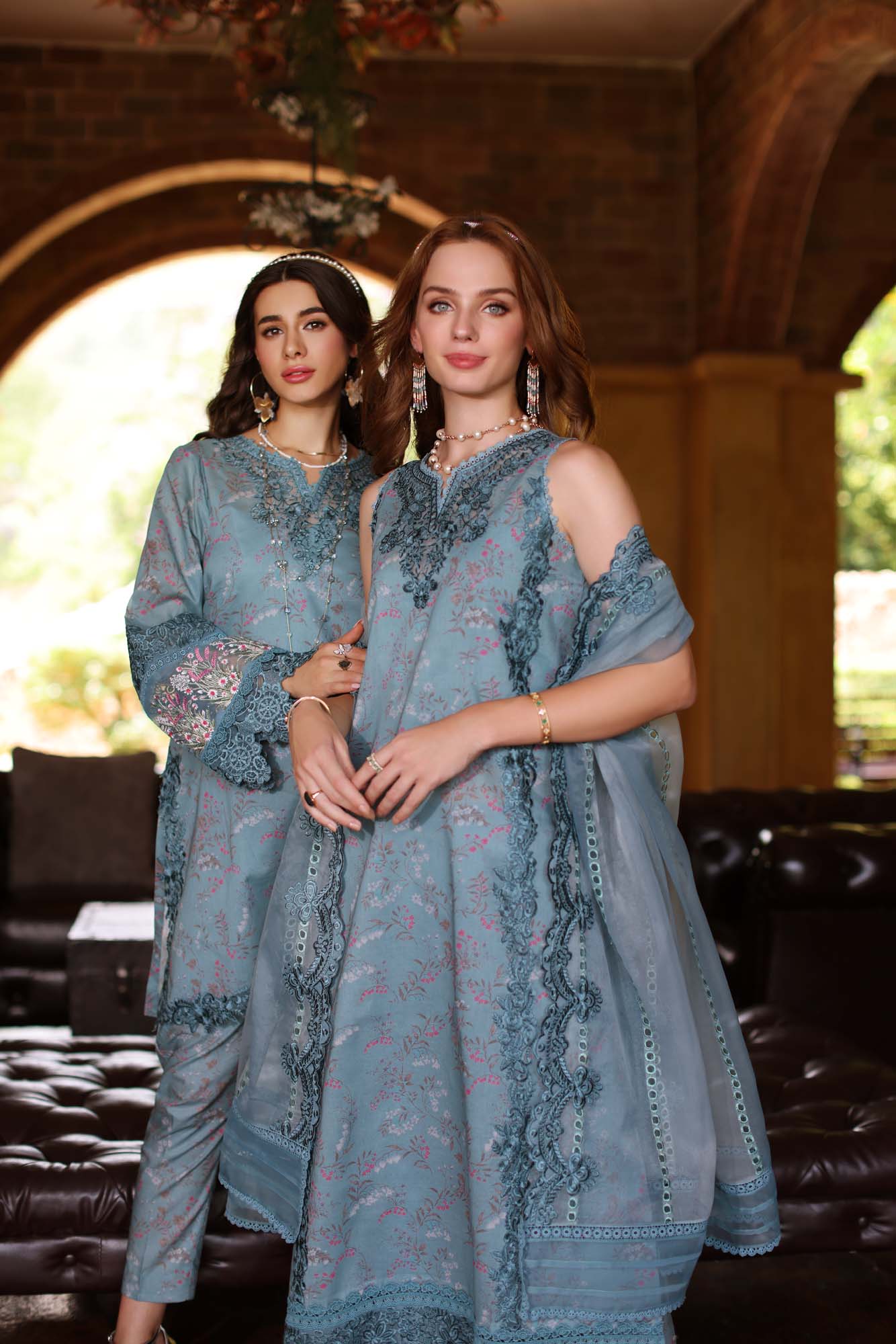 Noor by Saadia Asad | Eid Luxe Printkari 24 | D2 - House Of Anaya
