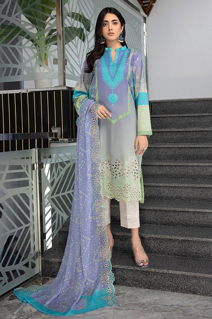 Charizma |Combination Lawn Collection | CC-29 - House Of Anaya