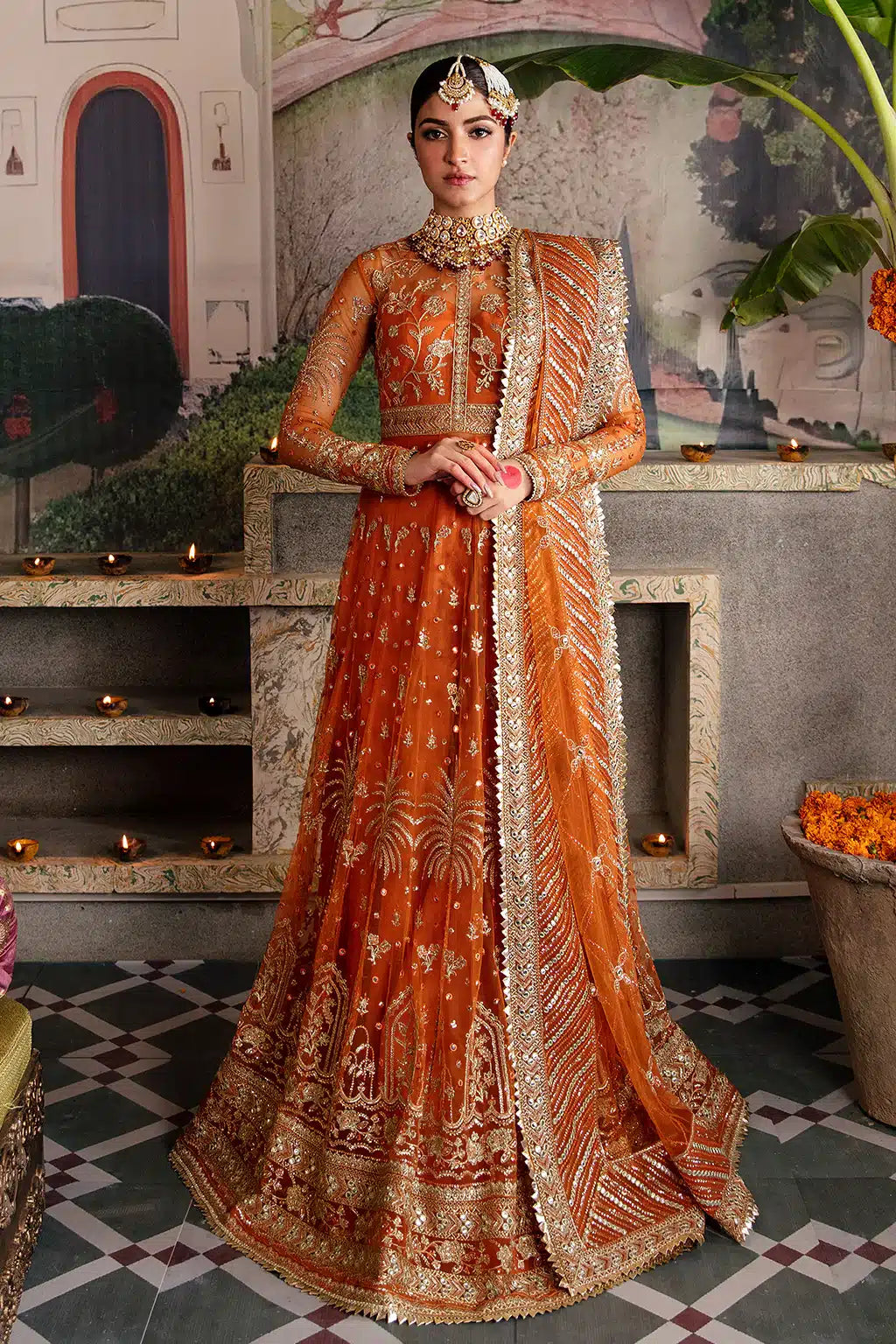 Afrozeh | Shehnai Wedding Formals 23 | Dilaab - House Of Anaya