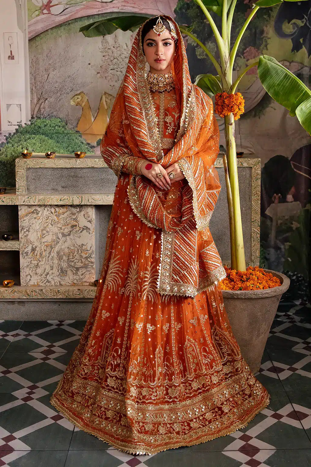 Afrozeh | Shehnai Wedding Formals 23 | Dilaab - House Of Anaya