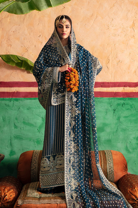 Afrozeh Shehnai Wedding Formal 3Pc Suit AFS-23-V1-05 Amal - Riwayat-e-khas