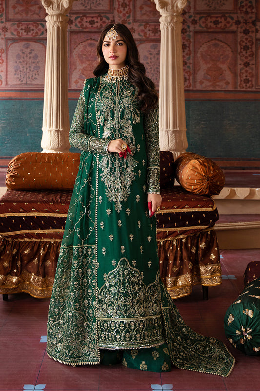 Afrozeh Shehnai Wedding Formal 3Pc Suit AFS-23-V1-09 Dilsaz - Riwayat-e-khas