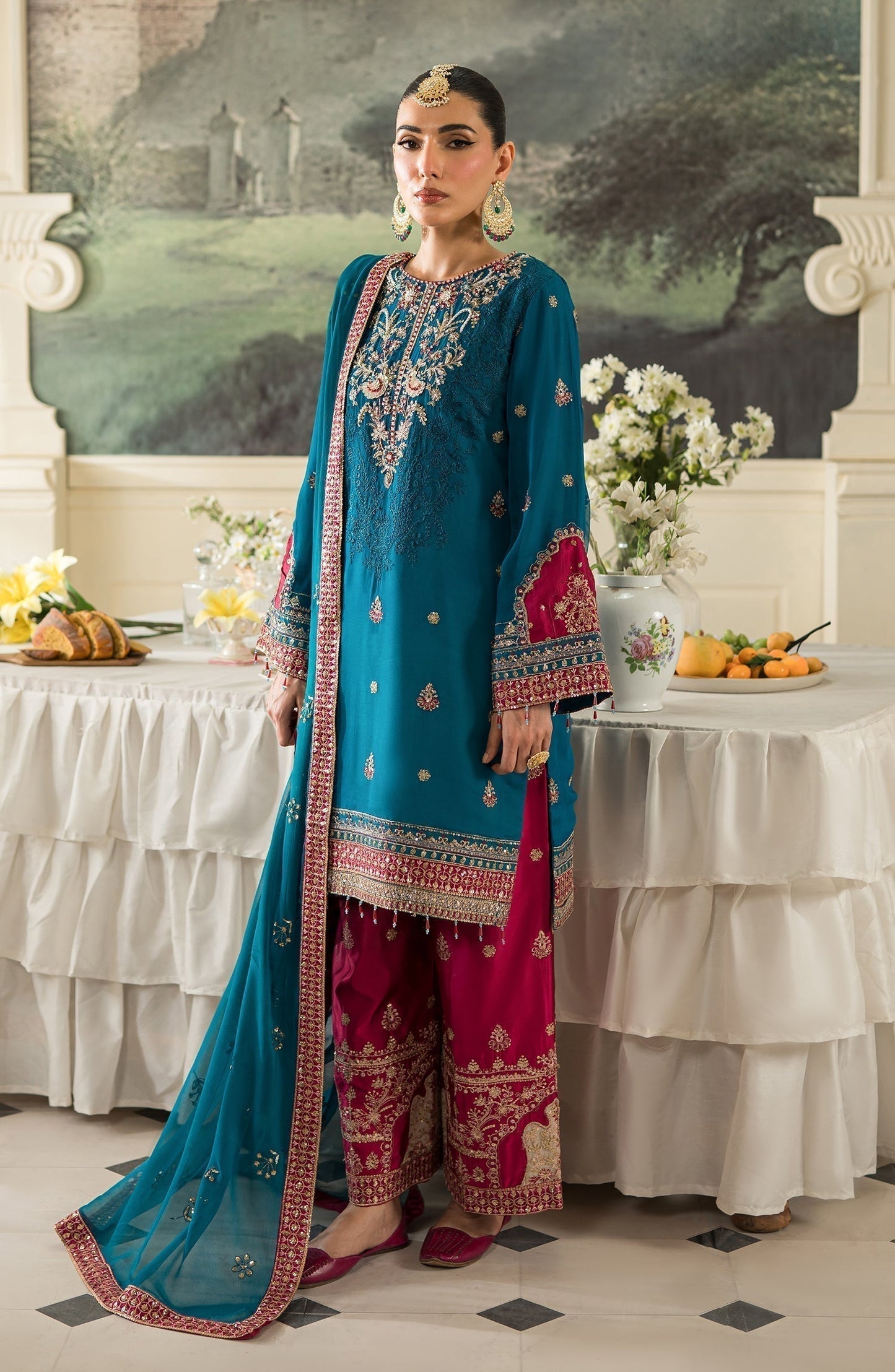 Emaan Adeel | Suave Luxury Formals 24 | LARA - House Of Anaya