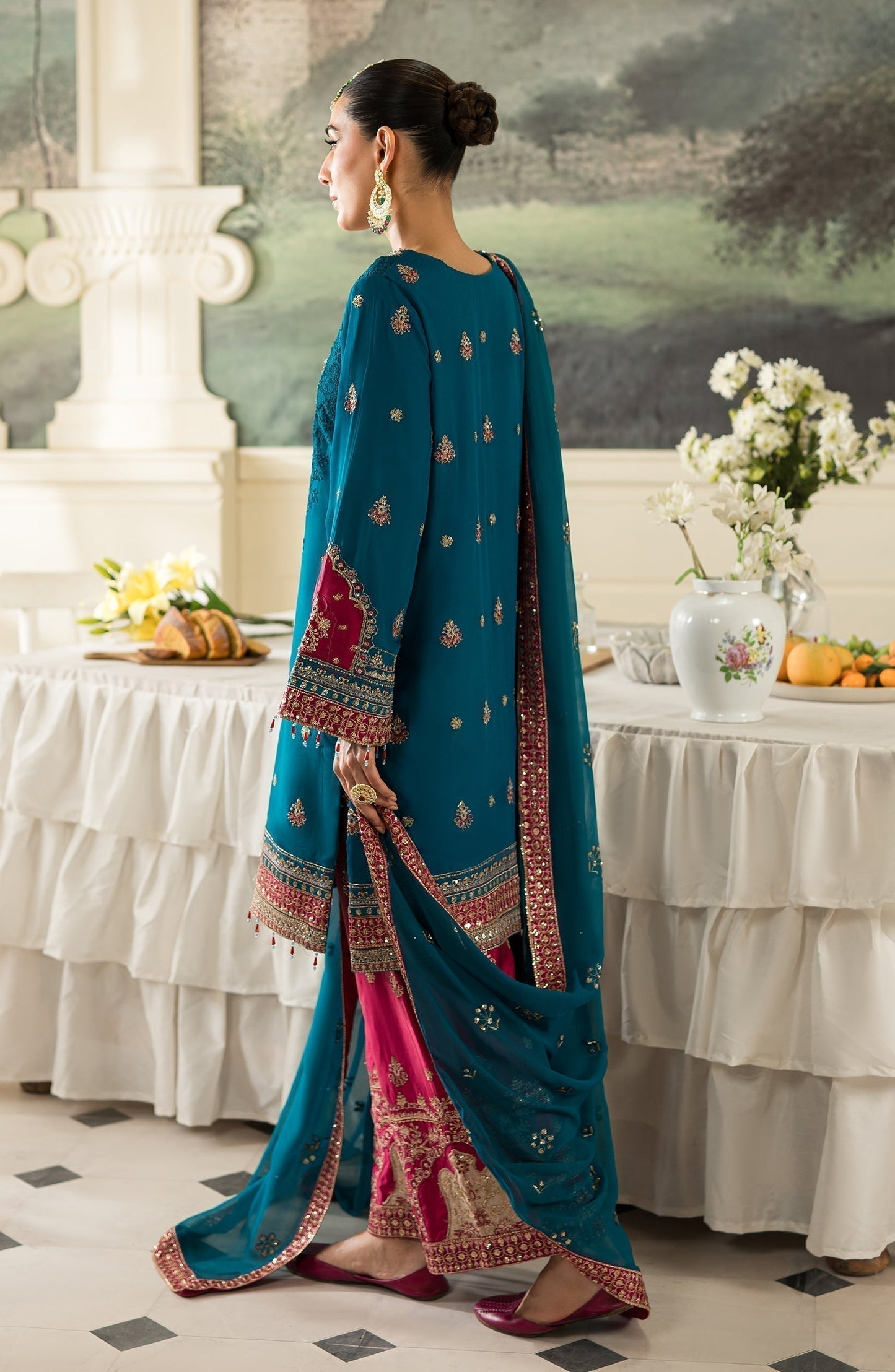 Emaan Adeel | Suave Luxury Formals 24 | LARA - House Of Anaya