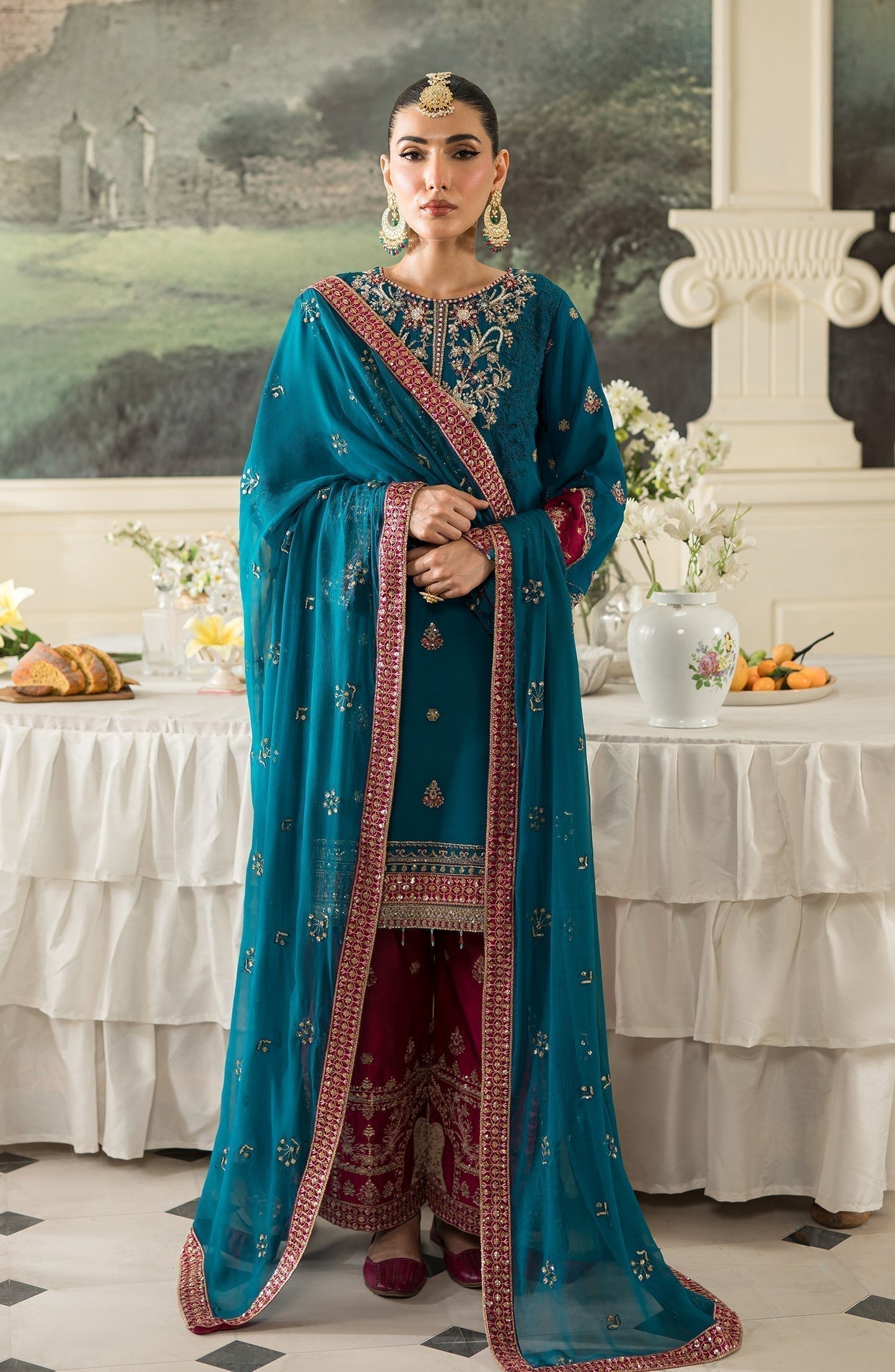 Emaan Adeel | Suave Luxury Formals 24 | LARA - House Of Anaya