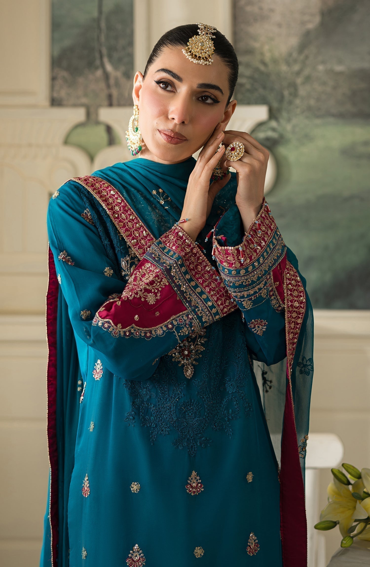Emaan Adeel | Suave Luxury Formals 24 | LARA - House Of Anaya