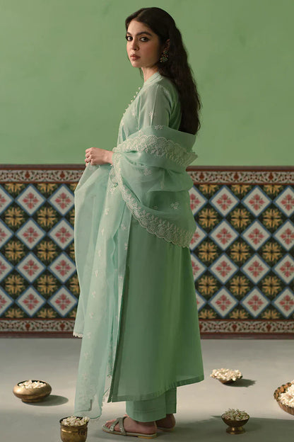 Cross Stitch | Chikankari Lawn | FLORAL WAVE - House Of Anaya