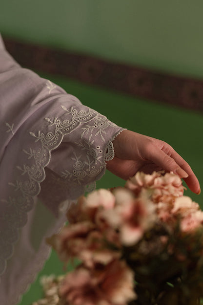 Cross Stitch | Chikankari Lawn Collection | P-02 - House Of Anaya