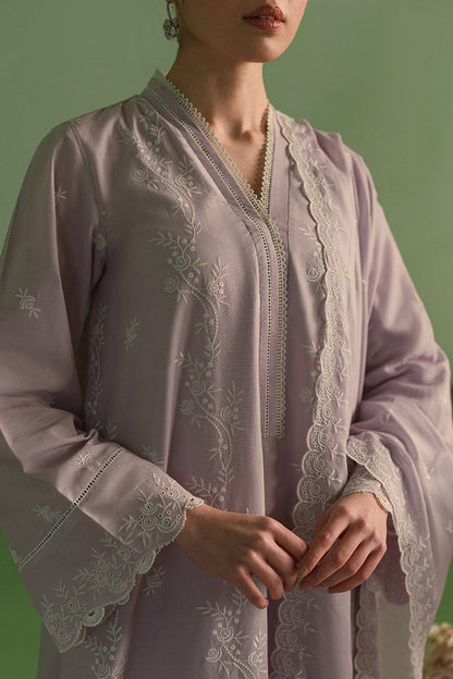 Cross Stitch | Chikankari Lawn Collection | P-02 - House Of Anaya