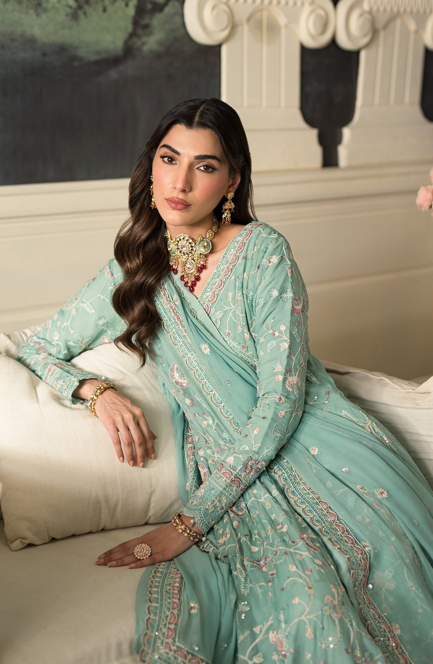 Emaan Adeel | Suave Luxury Formals 24 | AZLIN - House Of Anaya