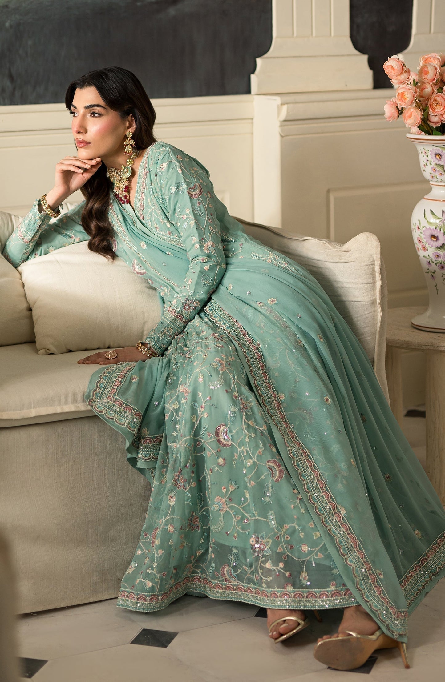 Emaan Adeel | Suave Luxury Formals 24 | AZLIN - House Of Anaya