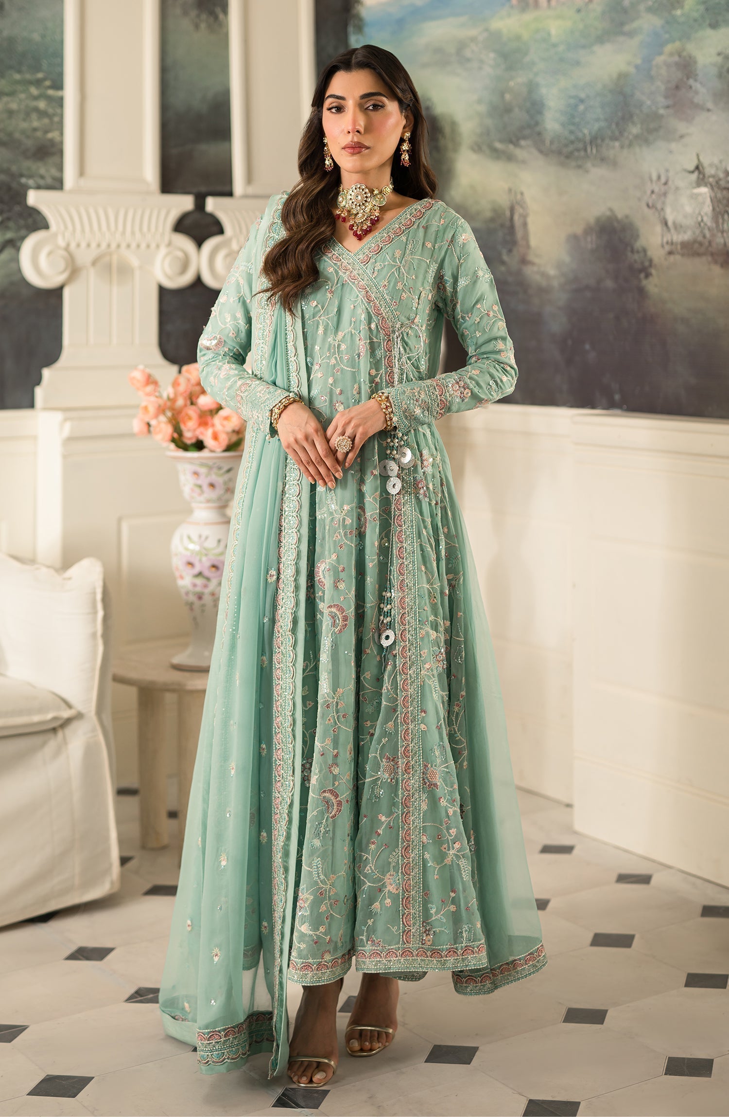 Emaan Adeel | Suave Luxury Formals 24 | AZLIN - House Of Anaya
