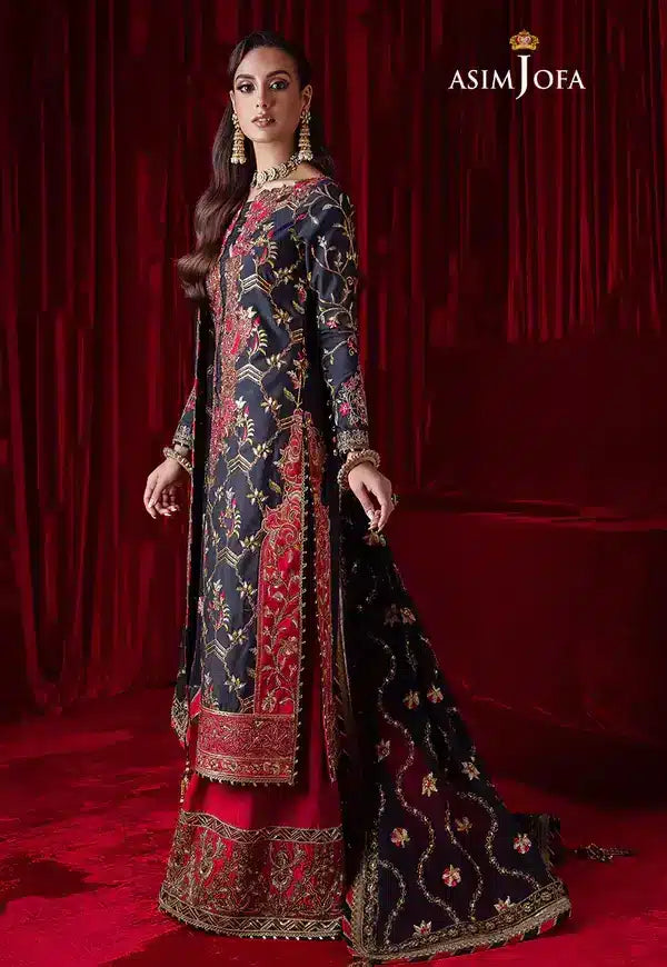Asim Jofa | Bekhudi Luxury Chiffon 23 | AJBK-02 - House Of Anaya