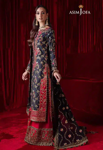 Asim Jofa | Bekhudi Luxury Chiffon 23 | AJBK-02 - House Of Anaya