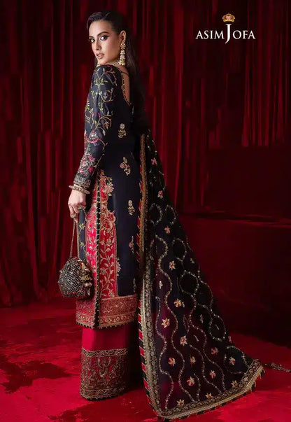 Asim Jofa | Bekhudi Luxury Chiffon 23 | AJBK-02 - House Of Anaya
