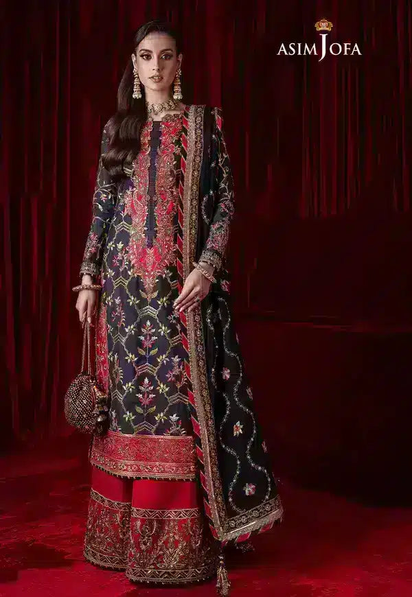 Asim Jofa | Bekhudi Luxury Chiffon 23 | AJBK-02 - House Of Anaya