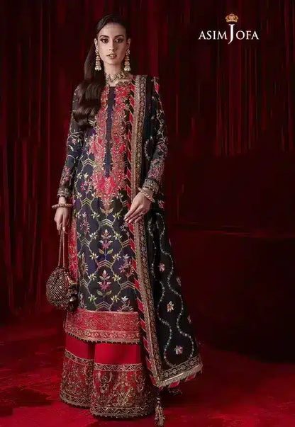 Asim Jofa | Bekhudi Luxury Chiffon 23 | AJBK-02 - House Of Anaya